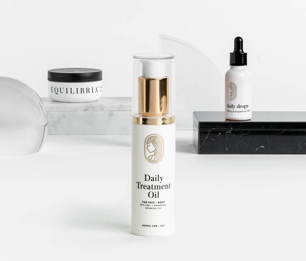 Our New CBD Face and Body Oil: Daily Treatment Oil, eq oil