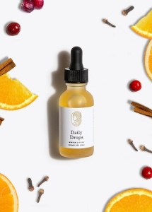 Our newest flavored CBD oil is here! Meet Winter Citrus Daily Drops