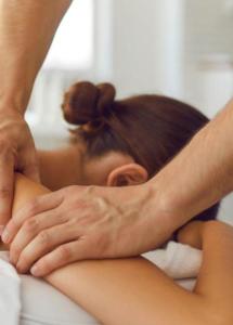 CBD oil massage